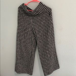 Zara Houndstooth Trousers